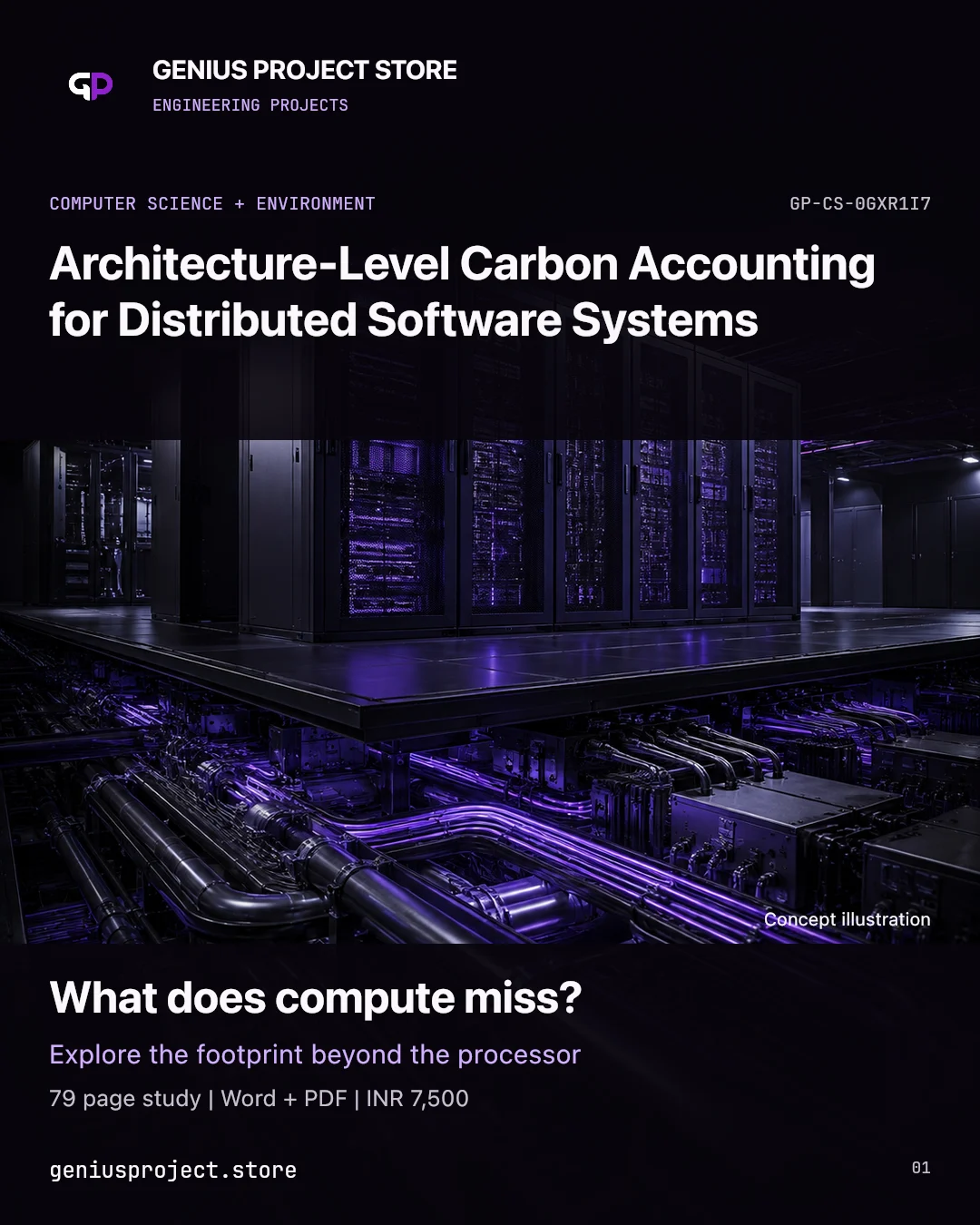 Architecture-Level Carbon Accounting for Distributed Software Systems project visual