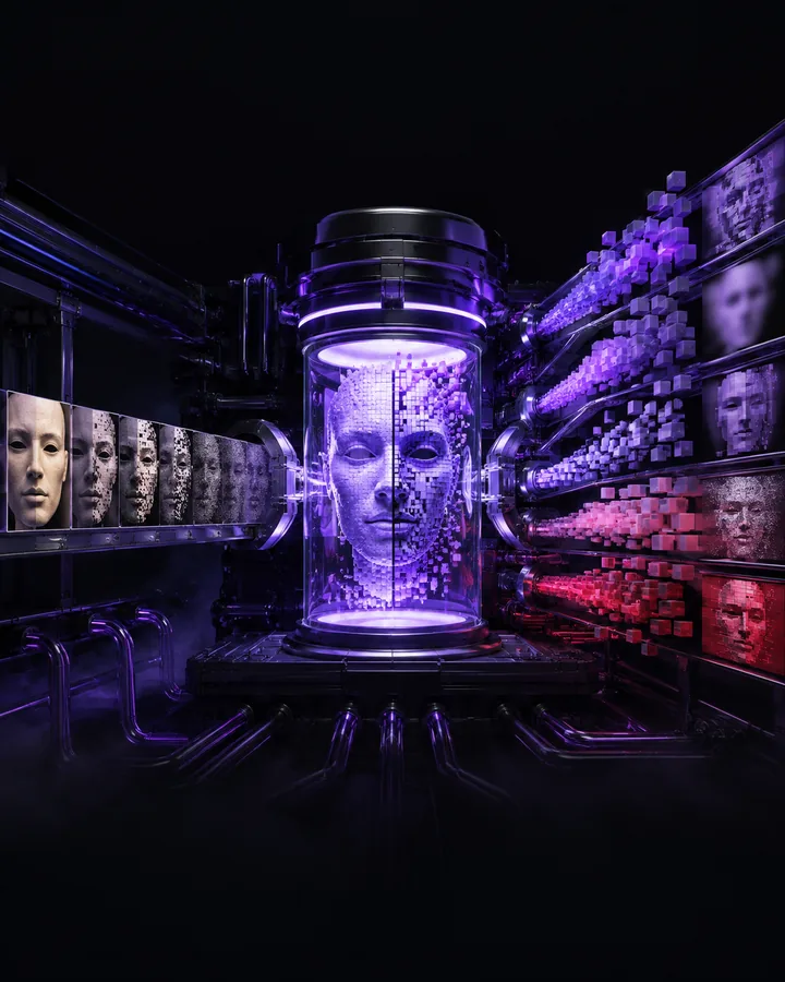 Deepfake authenticity evaluation studio project visual