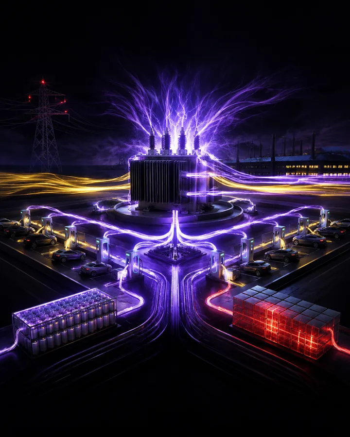 EV charging schedule optimiser project visual
