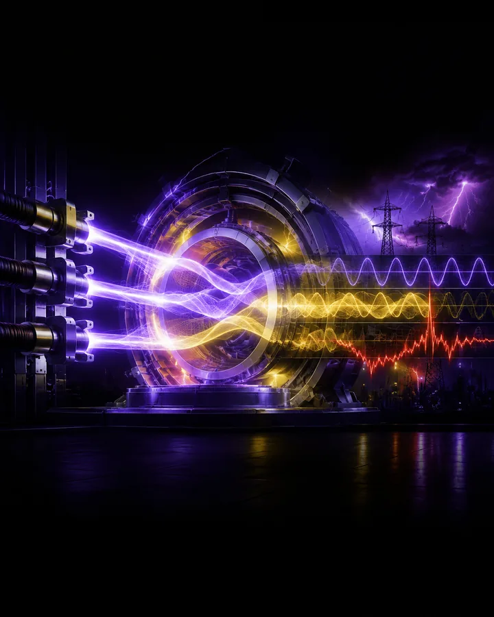 Power-Quality Harmonic and Voltage-Event Analyser project visual