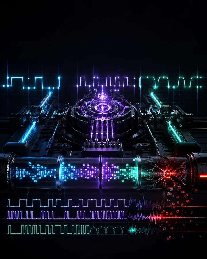 Communication protocol timing simulator project visual