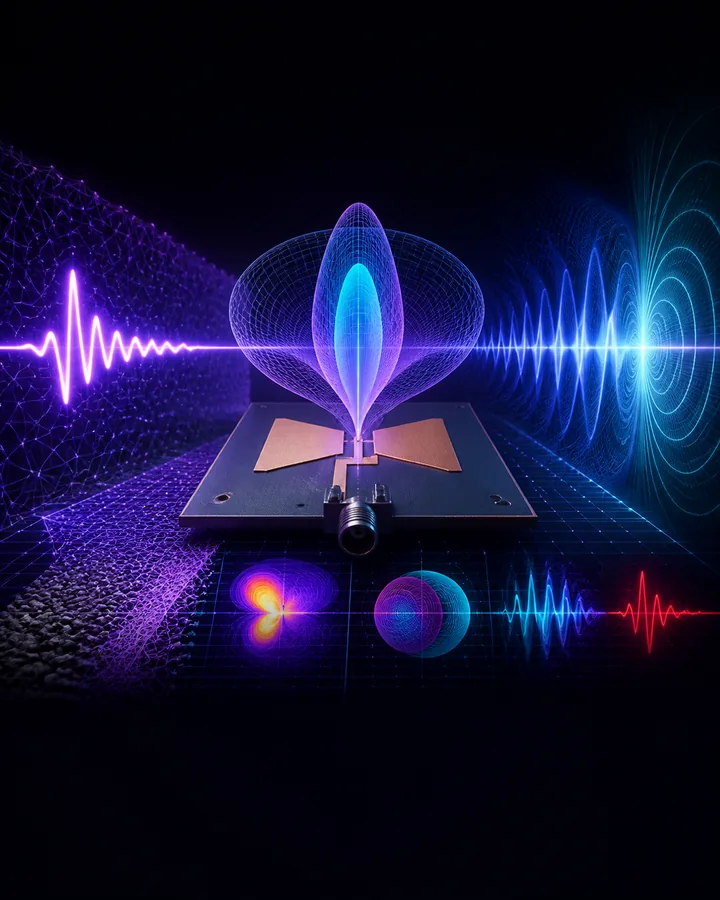 openEMS UWB antenna pulse-fidelity study project visual
