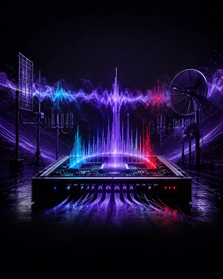 RF Spectrum Occupancy Analyser project visual