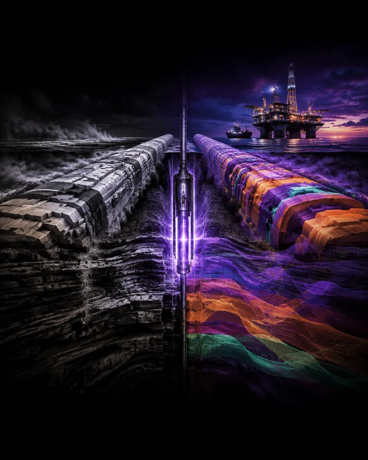 Borehole-log electrofacies interpretation and uncertainty study project visual