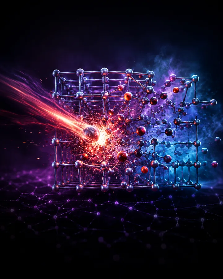 Molecular Dynamics Study of Radiation Damage Cascades in BCC Iron project visual