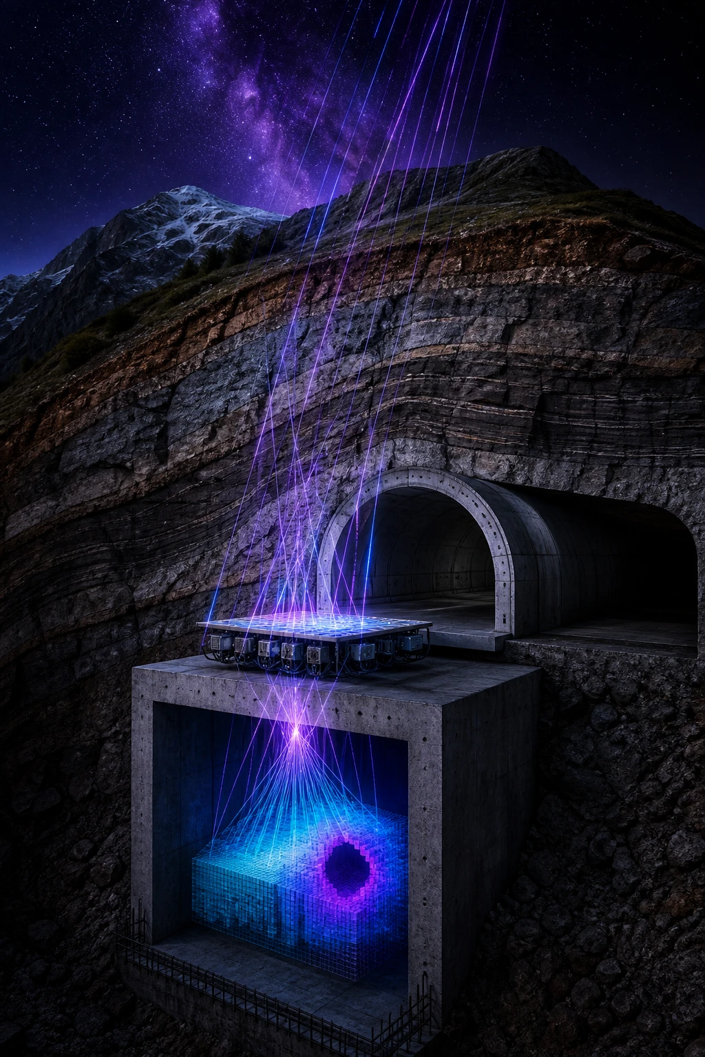 Muon Tomography for Structural and Geological Inspection project visual