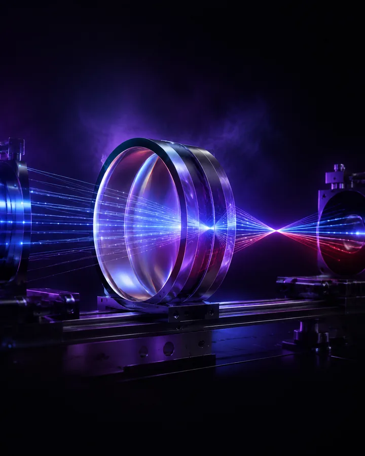 Achromatic Doublet Ray-Tracing Optimisation project visual